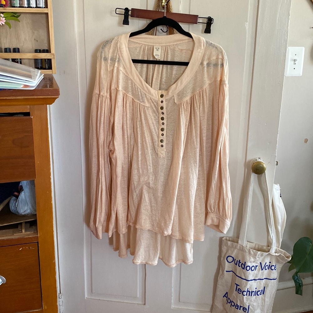 Free People Oversized Large We The Free shirt